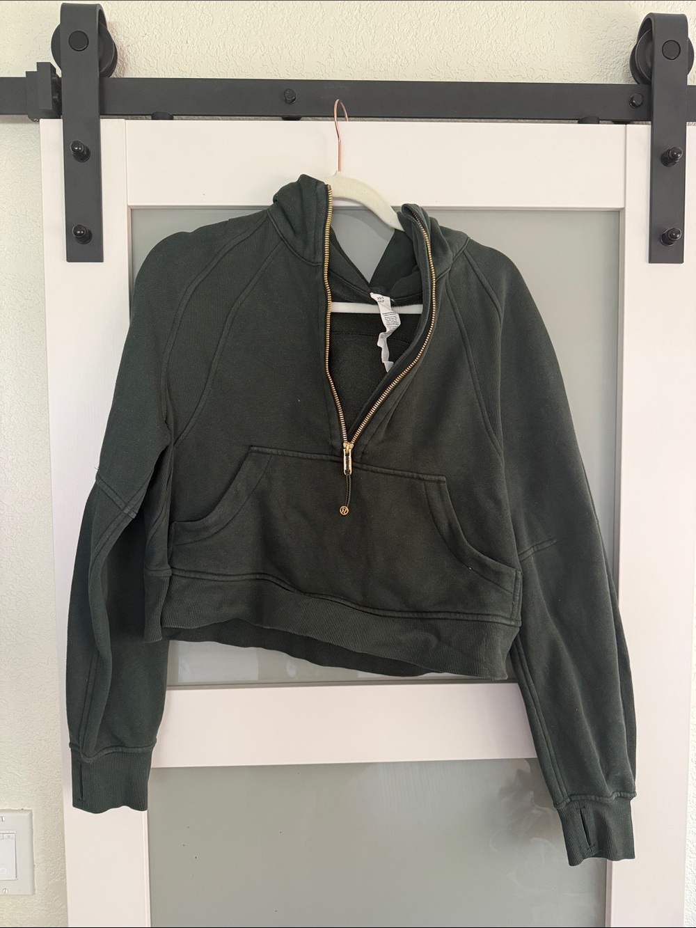 Lululemon Scuba Hoodie- Dark Green